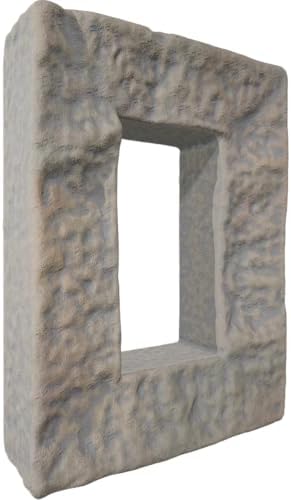 Universal Electrical Cover for EverStone Faux Stone Siding Panels, Morning Dove - Image 2