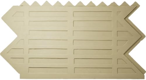 EverStone Herringbone Faux Brick Panel, 46 1/2"W x 25 1/4"H x 1"D, Limewashed - Image 5