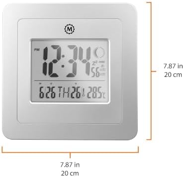 MARATHON Moon Phase Digital Wall Clock - Image 6