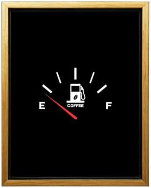 InkFlow Posters Coffee Gauge Canvas Poster by InkFlowPosters