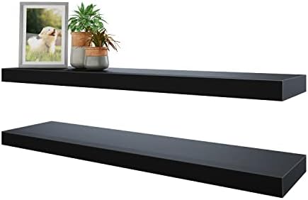BAMEOS Floating Shelves, 31W x 8D Wall Mounted Display Shelves by BAMEOS