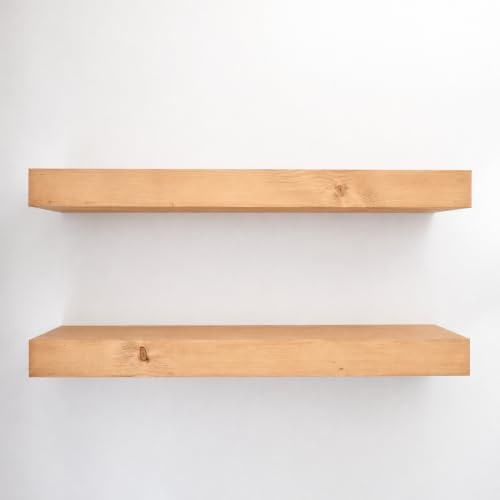 Urbandi Modern Floating Shelves 3 Inches Thick - Image 3