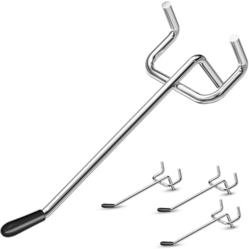 Pegboard Hooks, 25 Pack 4 inch Peg Board Organizer Accessories by Unknown