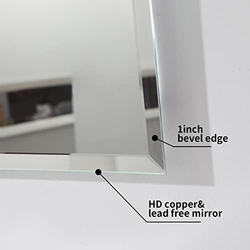 Mirrorons Beveled Mirror, Bathroom Mirrors - Image 5