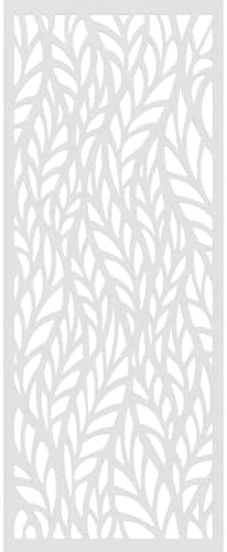 27 3/8"W x 69 3/8"H x 3/8"T Ortonville Decorative Fretwork Wall Panels in - Image 2