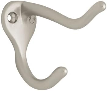 Franklin Brass Heavy Duty Coat and Hat Wall Hooks Double Hooks by FranklinBrass