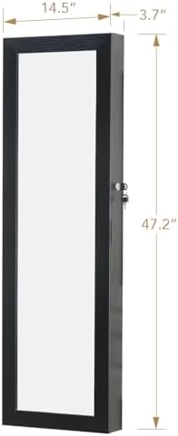 8 LED Lights Jewelry Armoire - Image 3