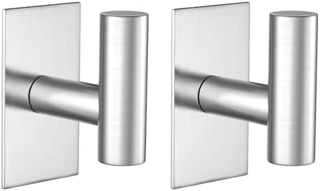 VAEHOLD Wall Towel Hooks, Heavy Duty Sticky Holder Waterproof Towel Hooks by VAEHOLD