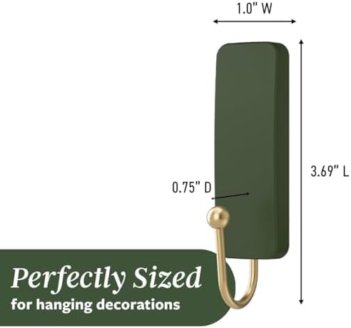 Command Medium Hooks, 4 Hooks, 6 Strips - Image 2