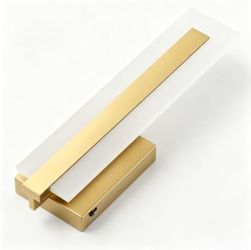 Tipace Hardwired Gold Dimmable Modern LED Wall Sconce 2 Packs 3000K 3500K 4000K - Image 5