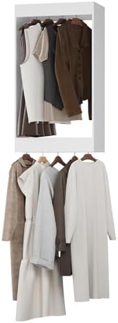 Double Hanging Closet Unit, Modular Closet System, Wood Closet System Organizer by Unknown