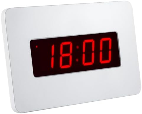 Digital Wall Clock Battery Operated by Timegyro