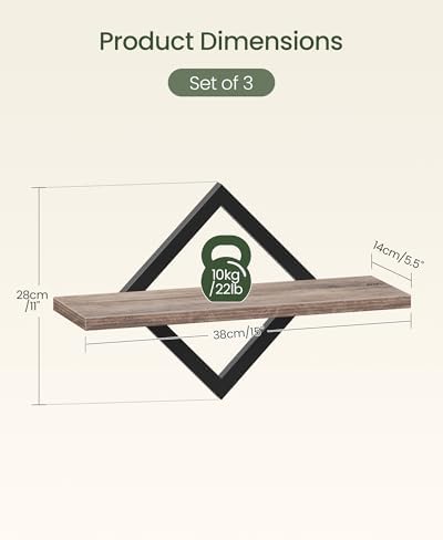 CHOEZON Floating Shelves for Wall - Image 2