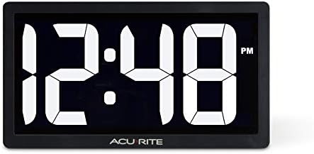 AcuRite 10" White LED Digital Clock by AcuRite