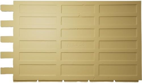 EverStone Aged Brick Faux Brick Panel, 46 7/8"W x 27"H x 1 1/4"D, Vintage White - Image 5