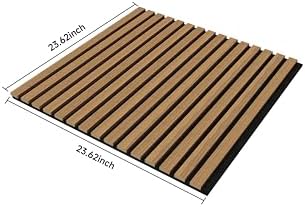 8PCS Wood Slat Acoustic Panels, Soundproof Wall Panels - Image 2