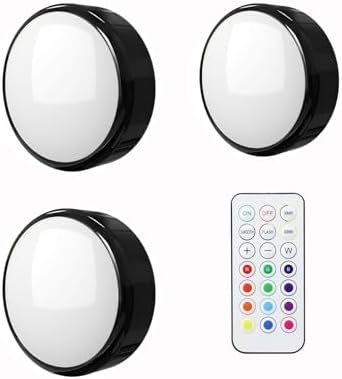 SEMSMOKS Battery Operated LED Puck Lights by SEMSMOKSTheRightLightforU