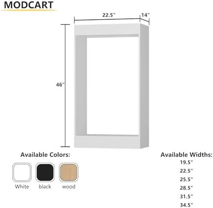Double Hanging Closet Unit, Modular Closet System, Wood Closet System Organizer - Image 3
