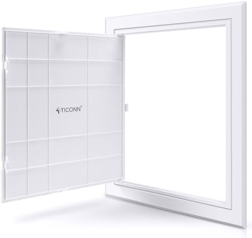 TICONN 10" x 10" Access Panel for Drywall, ABS Wall Hole Cover, Access Door by TICONN