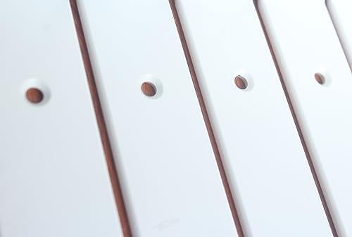 6 Pack - L 11" x H 6" x W1.5, 5mm Thick White L Shelf Bracket, Iron Shelf - Image 5