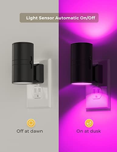 L LOHAS LED Night Light, Night Lights Plug into Wall, Color Changing - Image 3