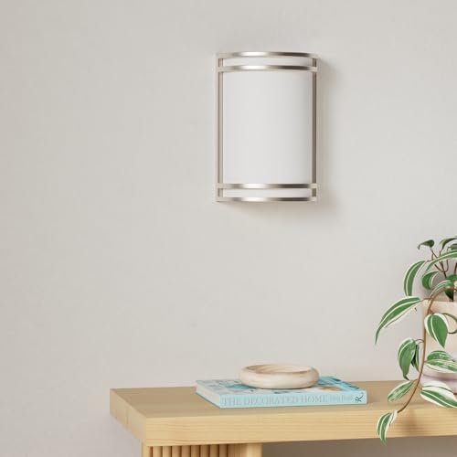 ASD Indoor LED Wall Sconce Lights, Brushed Nickel 3000/4000/5000K ETL - Image 2