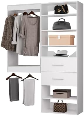 ROOMTEC Modular Closet System, Wooden Tower by ROOMTEC