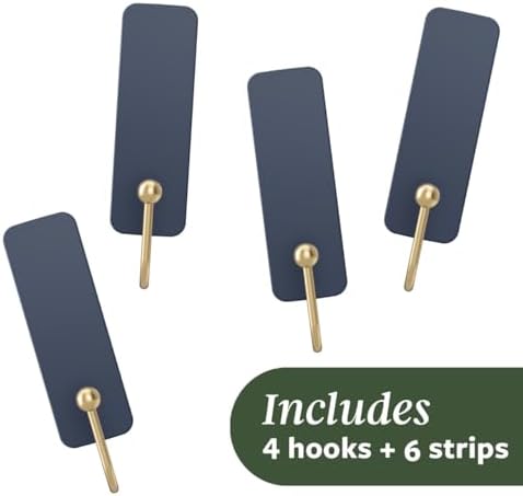 Command Medium Hooks, 4 Hooks, 6 Strips - Image 3
