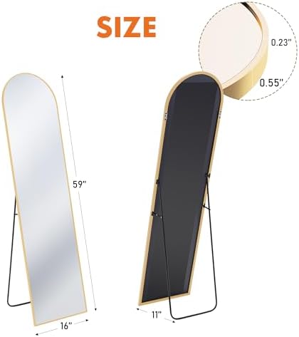 OLIXIS Arched Full Length Mirror - Image 6