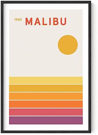 HAUS AND HUES California Travel Poster by HausandHuesArtPrints