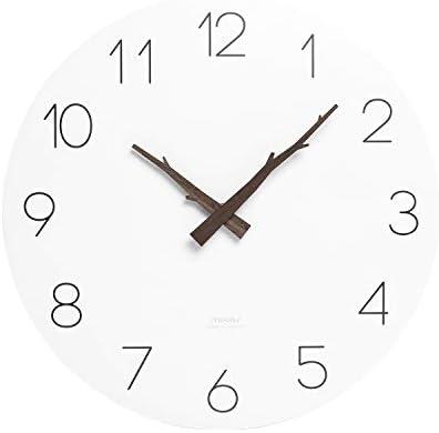 mooas Flatwood Wall Clock by mooas