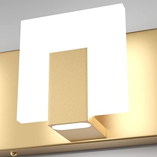 Aipsun Gold Bathroom Vanity Lighting Fixtures Modern LED 5 Lights Vanity Light - Image 7
