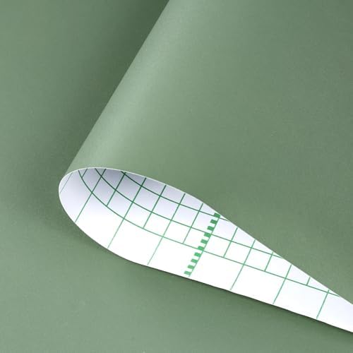 Sage Green Wallpaper Peel and Stick Dark Sage Green Contact Paper - Image 6