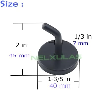 Classic Black Stainless Steel Heavy Duty Coat Hook, Durable Robe Hanger Wall - Image 3