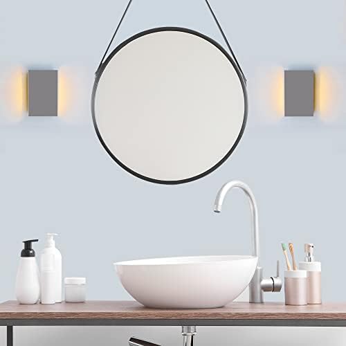 FUDESY LED Wall Sconce, 12W Up Down Modern Outdoor Wall Lights, 2 Pack - Image 6