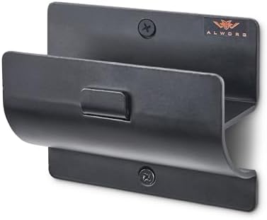 Ladder Hook - Black Heavy Duty Garage Wall Hanger - Utility Tool Storage by Alworg