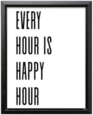 InkFlow Posters Every Hour Happy Hour Canvas Poster by InkFlowPosters