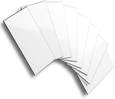 AULIGET 3" x 6" Thick PVC Peel and Stick Backsplash, Subway Tile Peel and Stick by AULIGET