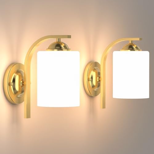 Phaosio Gold Wall Sconces Lights by Phaosio