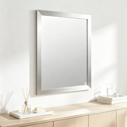 Bathroom Mirror for Over Sink 28x20 Inch Rectangular Wall Mirror - Image 6