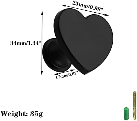 Heart Shaped Coat Hook, Decorative Wall Hook, Single Prong Robe Hook - Image 2