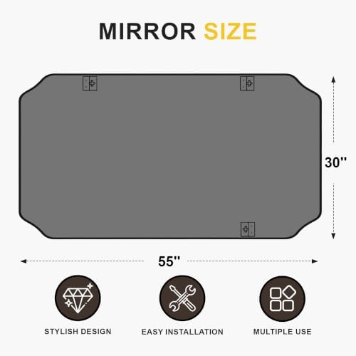 Vanity Bathroom Mirror for Over Sink - Image 2