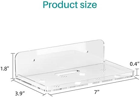 Wall Mount Floating Shelves for 2 Pcs Security Camera Shelf Mini Speaker Other - Image 3