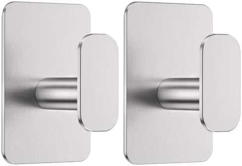 Large Heavy Duty Wall Hooks - 26lb Max by Eowihor