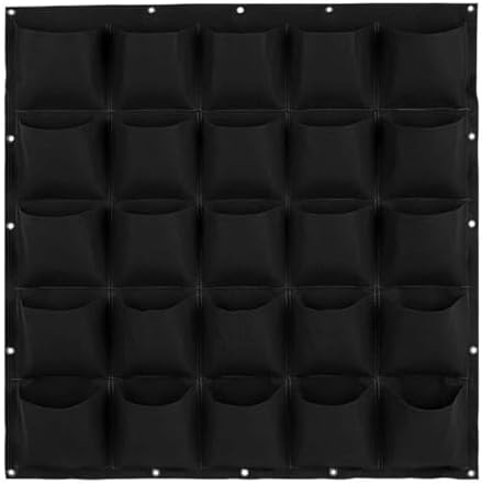 WFIST Vertical Hanging Planter Bag, Breathable Felt Wall Garden Planter - Image 7