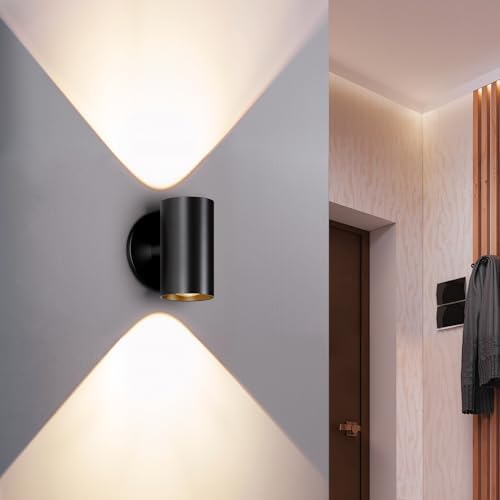 Tubicen LED Wall Sconce, Indoor Small Dimmable Cordless Hardwired Wall Light by TubicenLighting