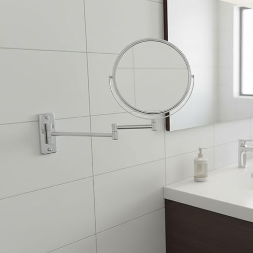 JERDON Wall-Mounted Makeup Mirror - Image 6