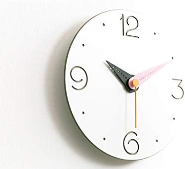 Stephanie Imports Modern Minimalist Pink & Black Wall Clock - Image 2