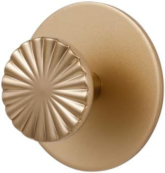 2 Pack Adhesive Coat Hooks for Bathrooms Champagne Bronze Wall Robe Towel Hooks by JIASENBAO