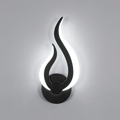 DELIPOP Modern Wall Sconces, 6500K Cool White LED Wall Light, 20W Indoor Wall by DELIPOP